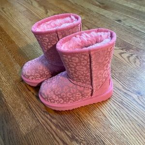 Ugg Glitter Leopard boots